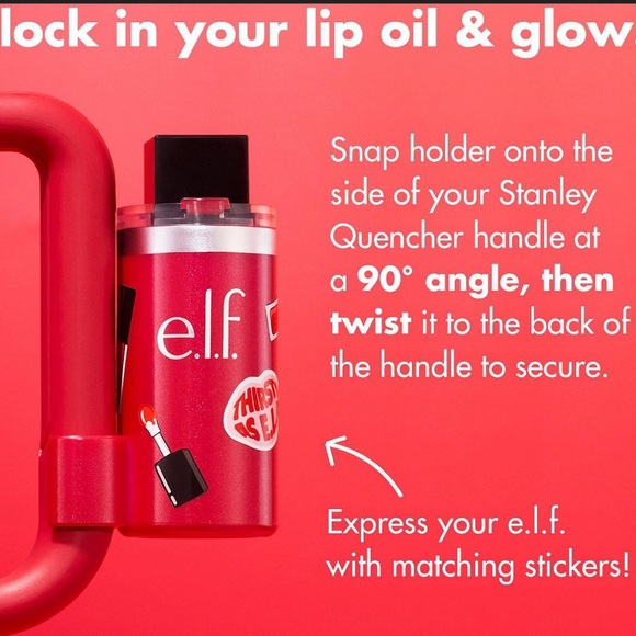 Hard to find Elf x Stanley lip oil holder for elf lip gloss - Picture 4 of 5